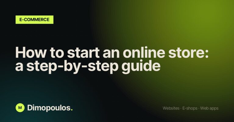 How to start an online store: a step-by-step guide