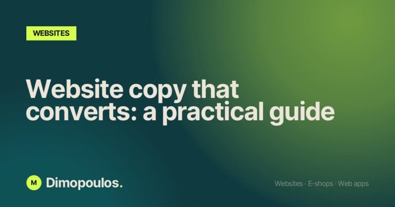 Website copy that converts: a practical guide
